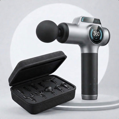 Pistolet de Massage Musculaire Professionnel – 99 Vitesses – Récupération Rapide PulseRelax